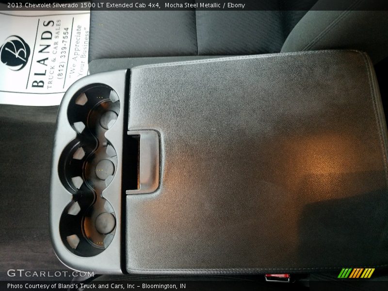 Mocha Steel Metallic / Ebony 2013 Chevrolet Silverado 1500 LT Extended Cab 4x4