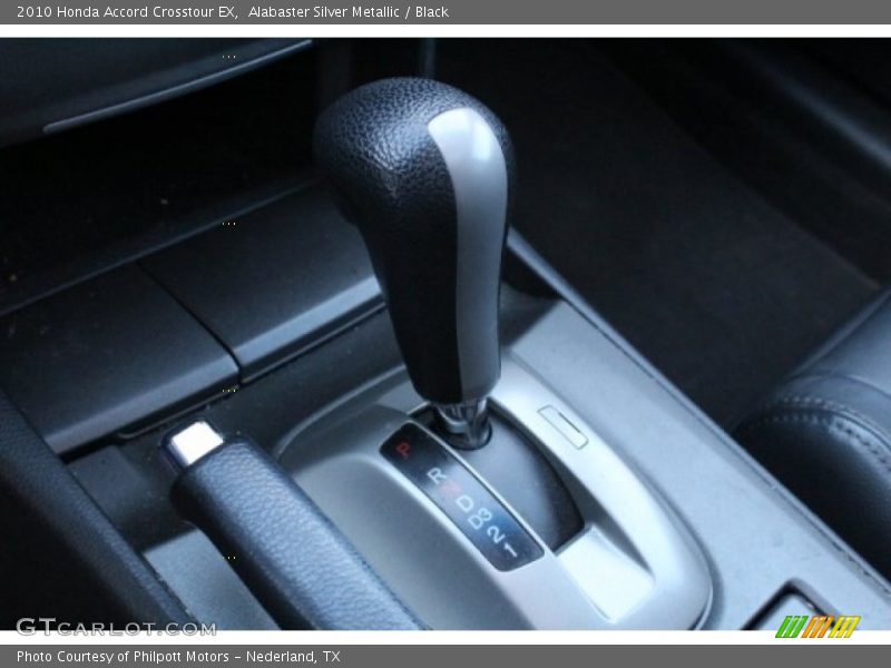 Alabaster Silver Metallic / Black 2010 Honda Accord Crosstour EX