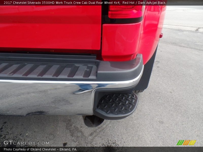 Red Hot / Dark Ash/Jet Black 2017 Chevrolet Silverado 3500HD Work Truck Crew Cab Dual Rear Wheel 4x4