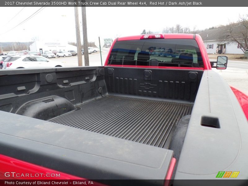 Red Hot / Dark Ash/Jet Black 2017 Chevrolet Silverado 3500HD Work Truck Crew Cab Dual Rear Wheel 4x4