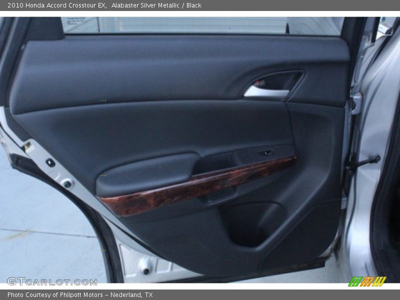 Alabaster Silver Metallic / Black 2010 Honda Accord Crosstour EX