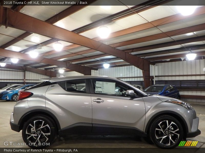  2018 C-HR XLE Silver Knockout Metallic