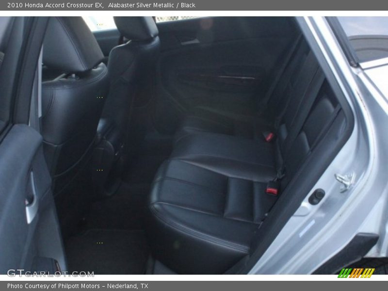 Alabaster Silver Metallic / Black 2010 Honda Accord Crosstour EX