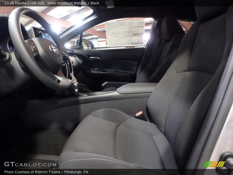 Front Seat of 2018 C-HR XLE