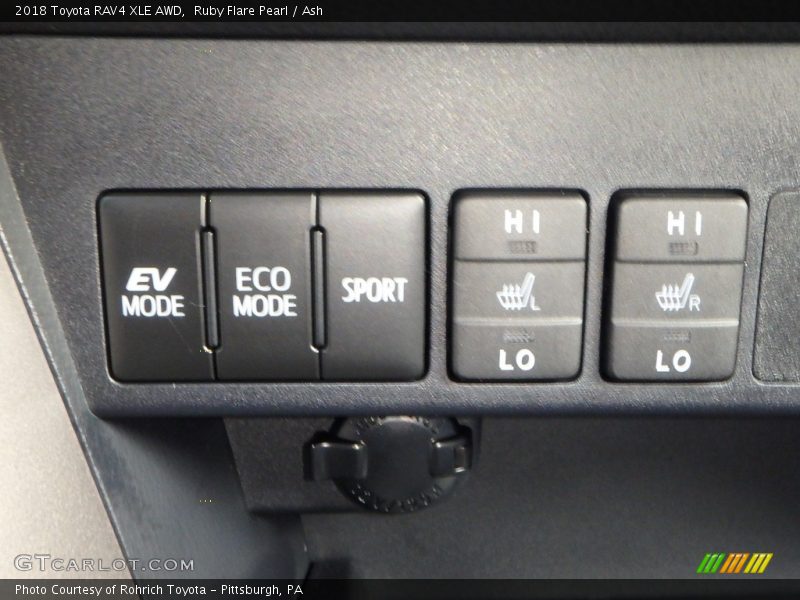 Ruby Flare Pearl / Ash 2018 Toyota RAV4 XLE AWD