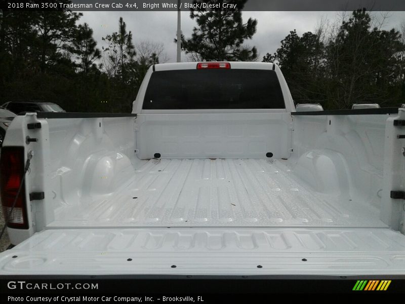 Bright White / Black/Diesel Gray 2018 Ram 3500 Tradesman Crew Cab 4x4