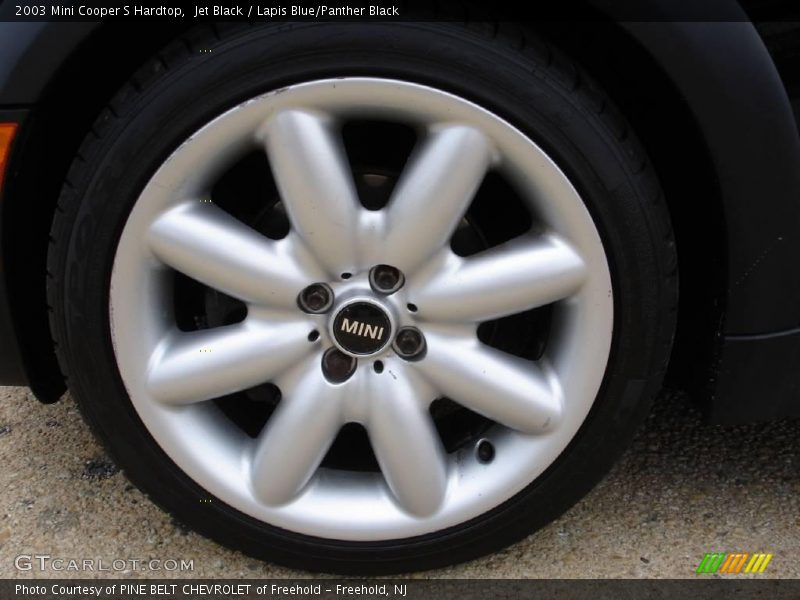 Jet Black / Lapis Blue/Panther Black 2003 Mini Cooper S Hardtop