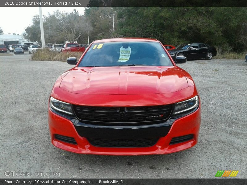Torred / Black 2018 Dodge Charger SXT