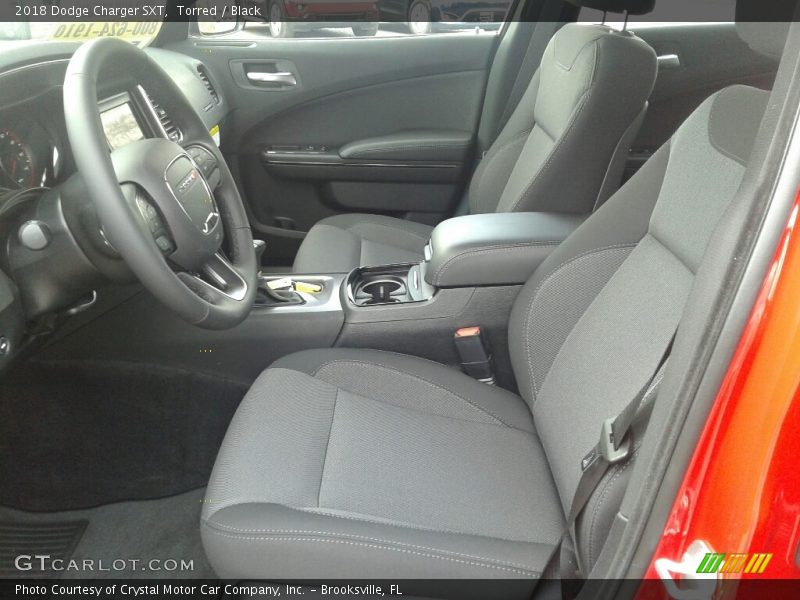 Torred / Black 2018 Dodge Charger SXT