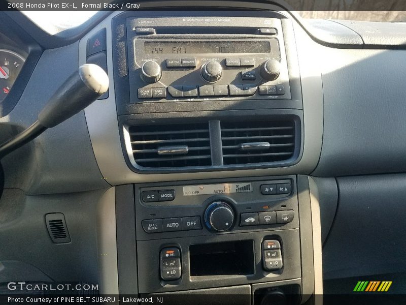 Formal Black / Gray 2008 Honda Pilot EX-L