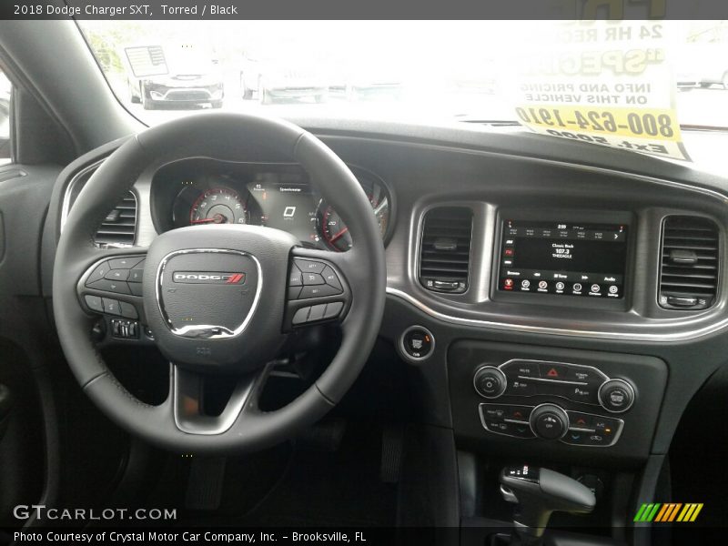 Torred / Black 2018 Dodge Charger SXT