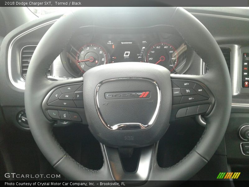 Torred / Black 2018 Dodge Charger SXT