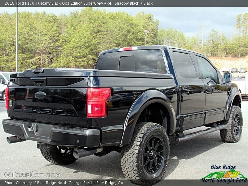 Shadow Black / Black 2018 Ford F150 Tuscany Black Ops Edition SuperCrew 4x4