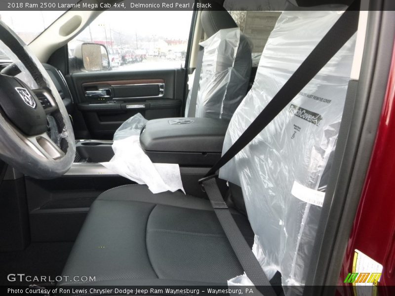 Delmonico Red Pearl / Black 2018 Ram 2500 Laramie Mega Cab 4x4