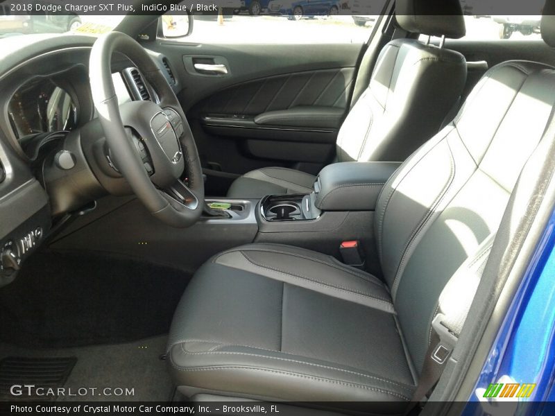 IndiGo Blue / Black 2018 Dodge Charger SXT Plus