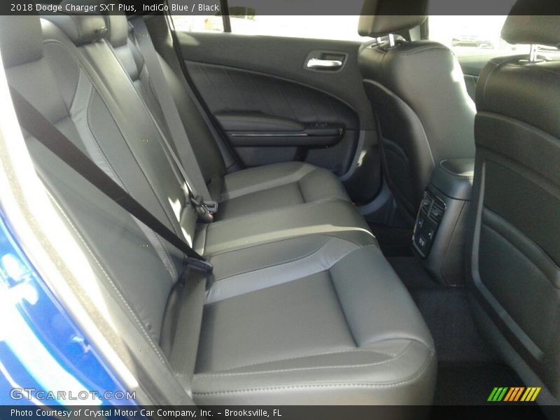 IndiGo Blue / Black 2018 Dodge Charger SXT Plus