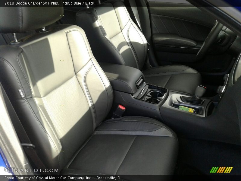 IndiGo Blue / Black 2018 Dodge Charger SXT Plus