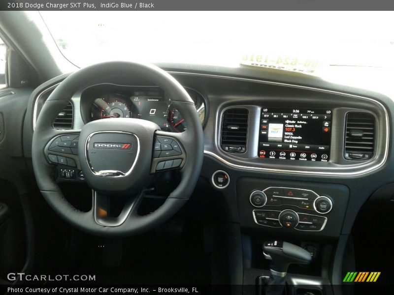 IndiGo Blue / Black 2018 Dodge Charger SXT Plus