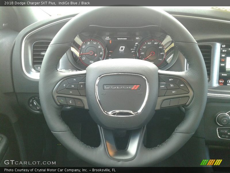 IndiGo Blue / Black 2018 Dodge Charger SXT Plus