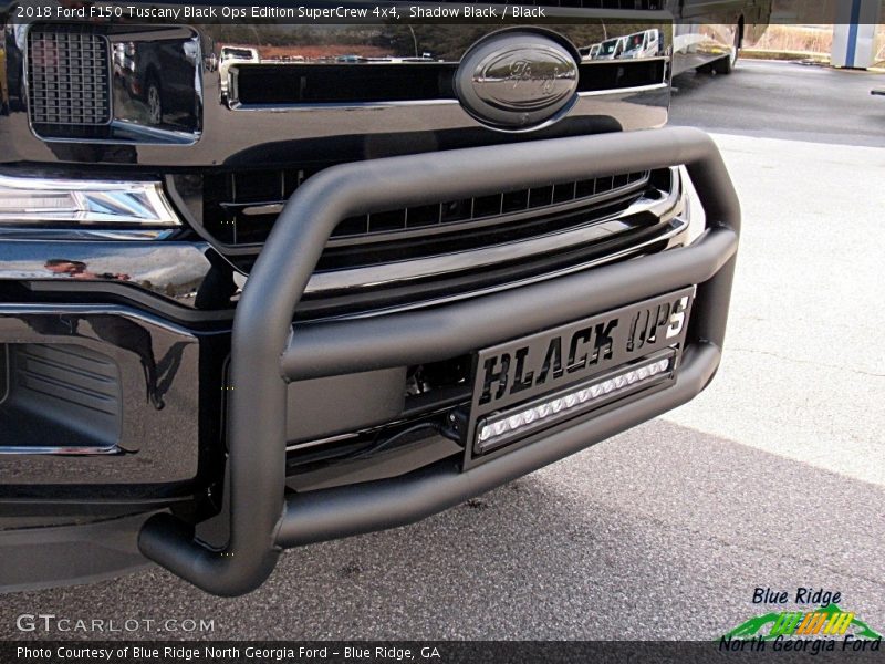 Shadow Black / Black 2018 Ford F150 Tuscany Black Ops Edition SuperCrew 4x4
