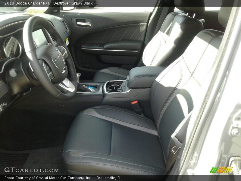 Destroyer Gray / Black 2018 Dodge Charger R/T