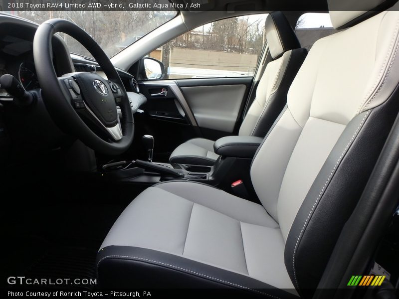 Front Seat of 2018 RAV4 Limited AWD Hybrid
