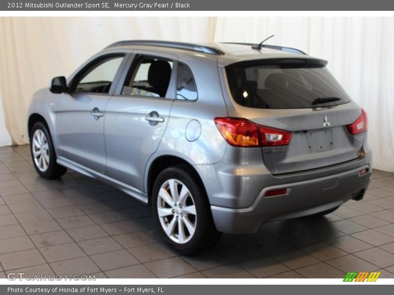 Mercury Gray Pearl / Black 2012 Mitsubishi Outlander Sport SE
