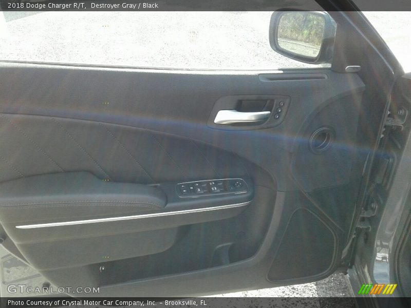 Destroyer Gray / Black 2018 Dodge Charger R/T