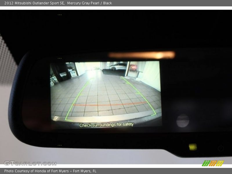 Mercury Gray Pearl / Black 2012 Mitsubishi Outlander Sport SE