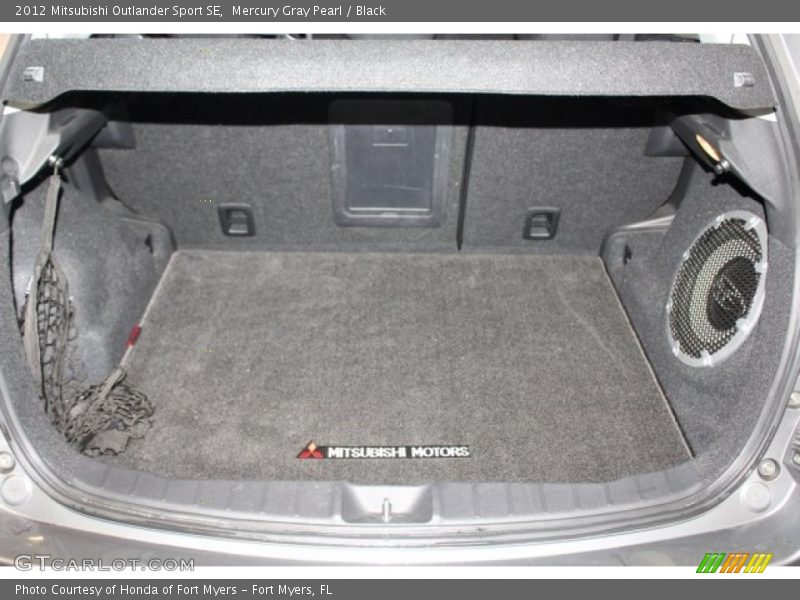 Mercury Gray Pearl / Black 2012 Mitsubishi Outlander Sport SE