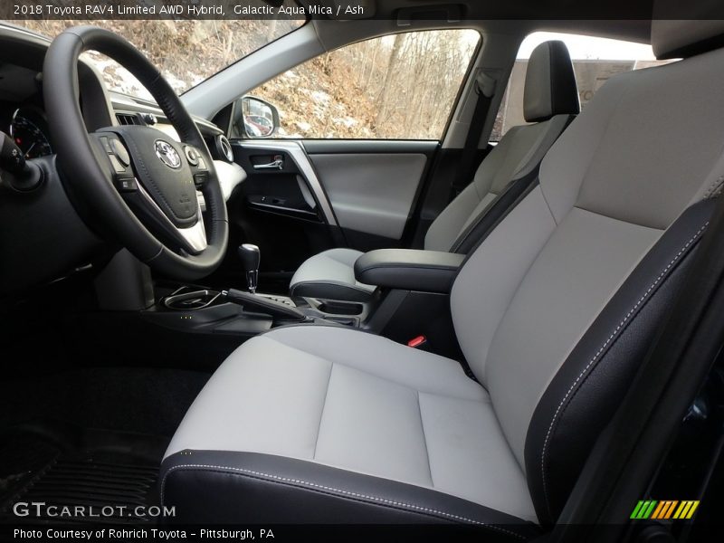 Front Seat of 2018 RAV4 Limited AWD Hybrid