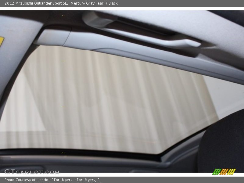 Mercury Gray Pearl / Black 2012 Mitsubishi Outlander Sport SE