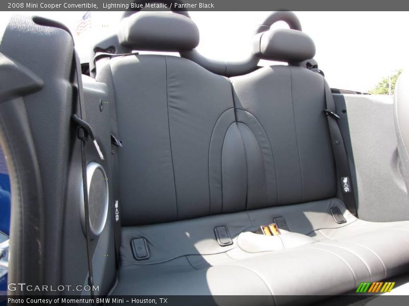 Lightning Blue Metallic / Panther Black 2008 Mini Cooper Convertible