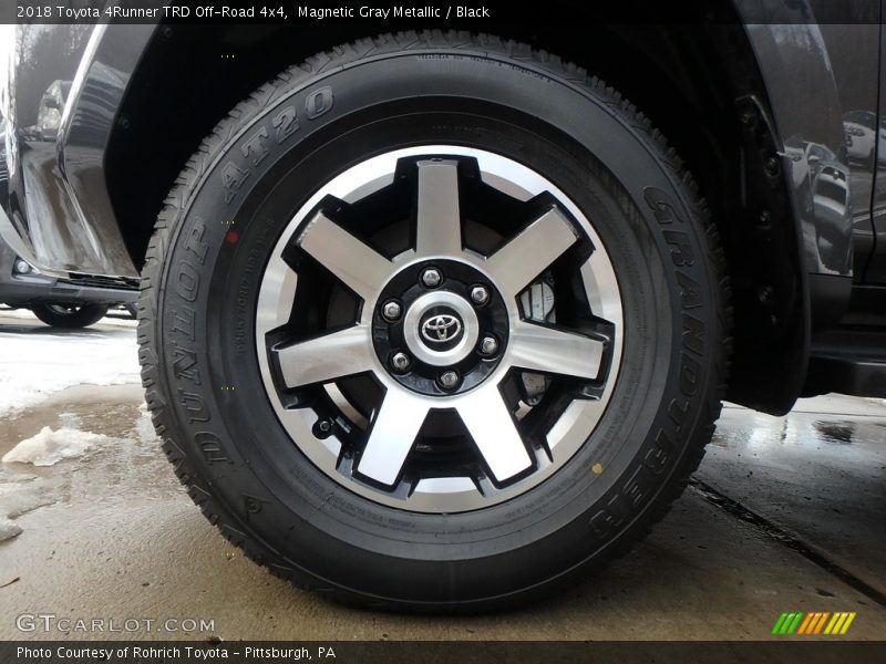 Magnetic Gray Metallic / Black 2018 Toyota 4Runner TRD Off-Road 4x4