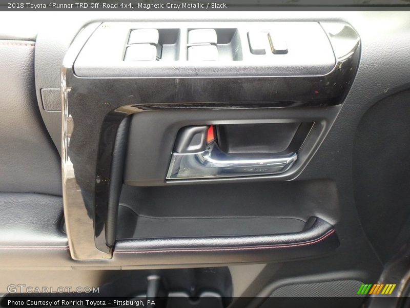 Magnetic Gray Metallic / Black 2018 Toyota 4Runner TRD Off-Road 4x4