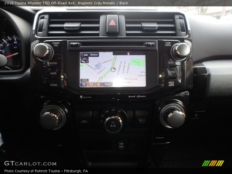 Magnetic Gray Metallic / Black 2018 Toyota 4Runner TRD Off-Road 4x4
