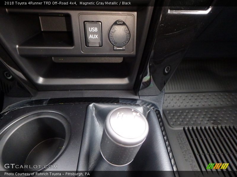 Magnetic Gray Metallic / Black 2018 Toyota 4Runner TRD Off-Road 4x4