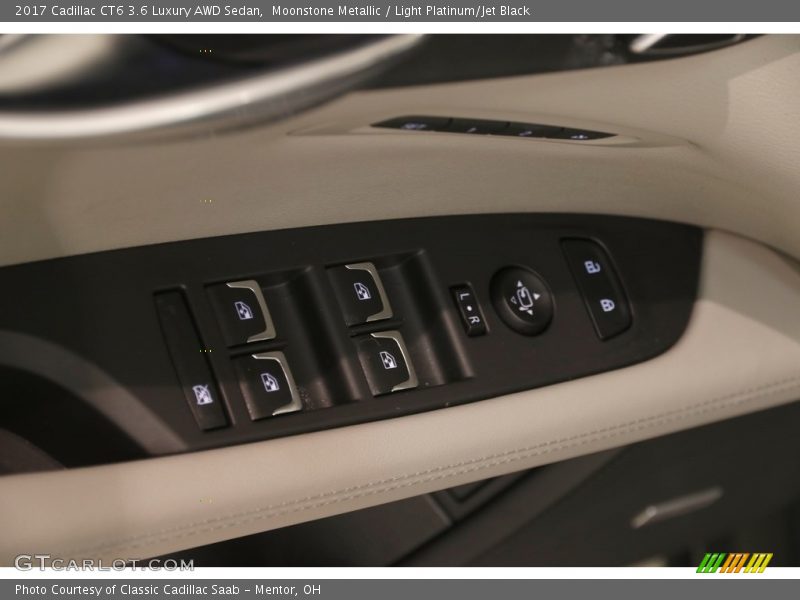 Moonstone Metallic / Light Platinum/Jet Black 2017 Cadillac CT6 3.6 Luxury AWD Sedan