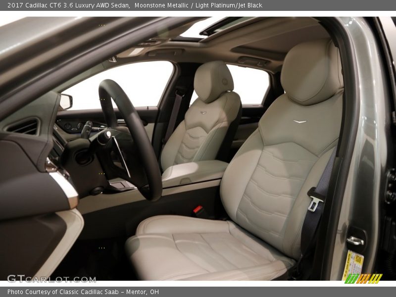 Moonstone Metallic / Light Platinum/Jet Black 2017 Cadillac CT6 3.6 Luxury AWD Sedan
