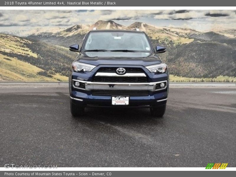 Nautical Blue Metallic / Black 2018 Toyota 4Runner Limited 4x4