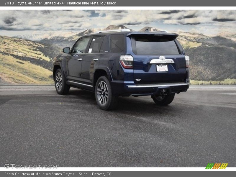 Nautical Blue Metallic / Black 2018 Toyota 4Runner Limited 4x4