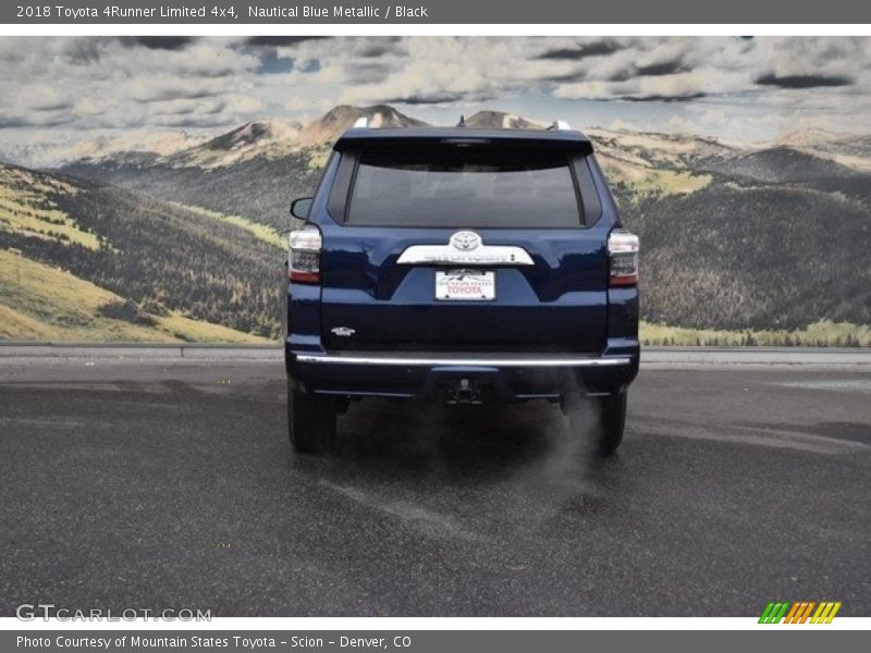 Nautical Blue Metallic / Black 2018 Toyota 4Runner Limited 4x4