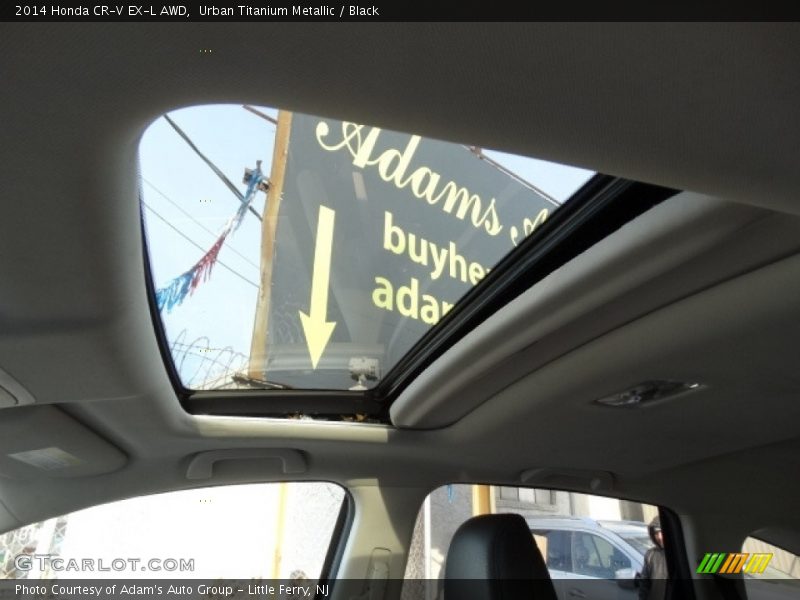 Urban Titanium Metallic / Black 2014 Honda CR-V EX-L AWD