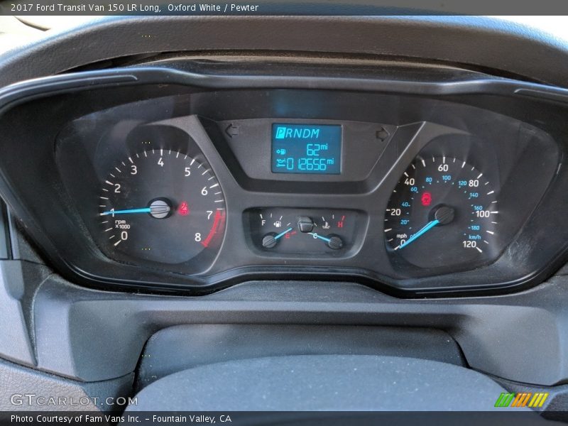  2017 Transit Van 150 LR Long Van 150 LR Long Gauges