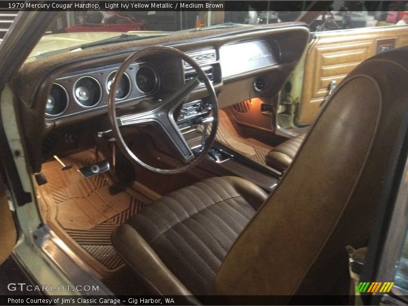  1970 Cougar Hardtop Medium Brown Interior
