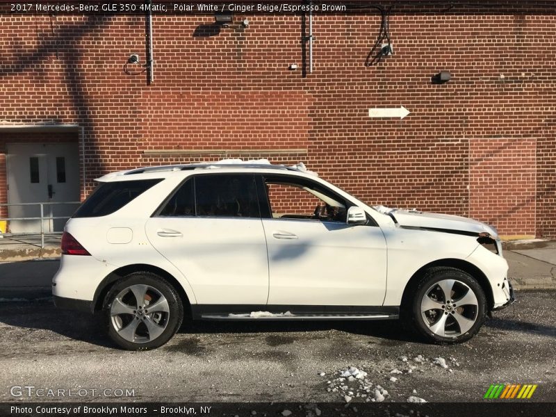 Polar White / Ginger Beige/Espresso Brown 2017 Mercedes-Benz GLE 350 4Matic
