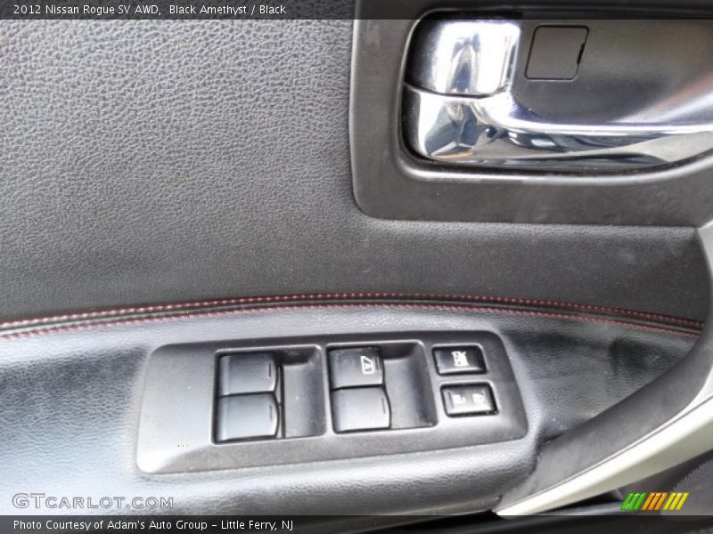 Black Amethyst / Black 2012 Nissan Rogue SV AWD
