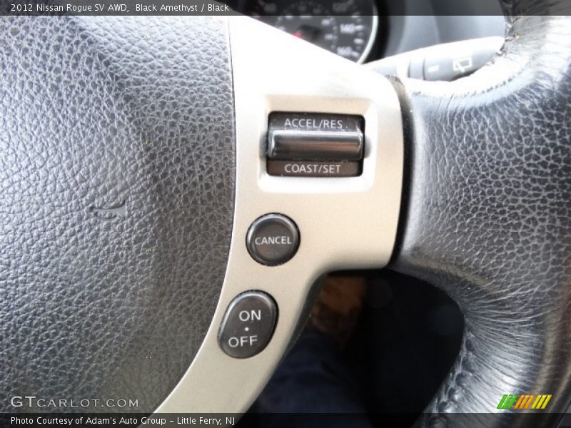 Black Amethyst / Black 2012 Nissan Rogue SV AWD