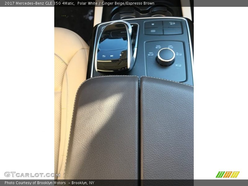 Polar White / Ginger Beige/Espresso Brown 2017 Mercedes-Benz GLE 350 4Matic