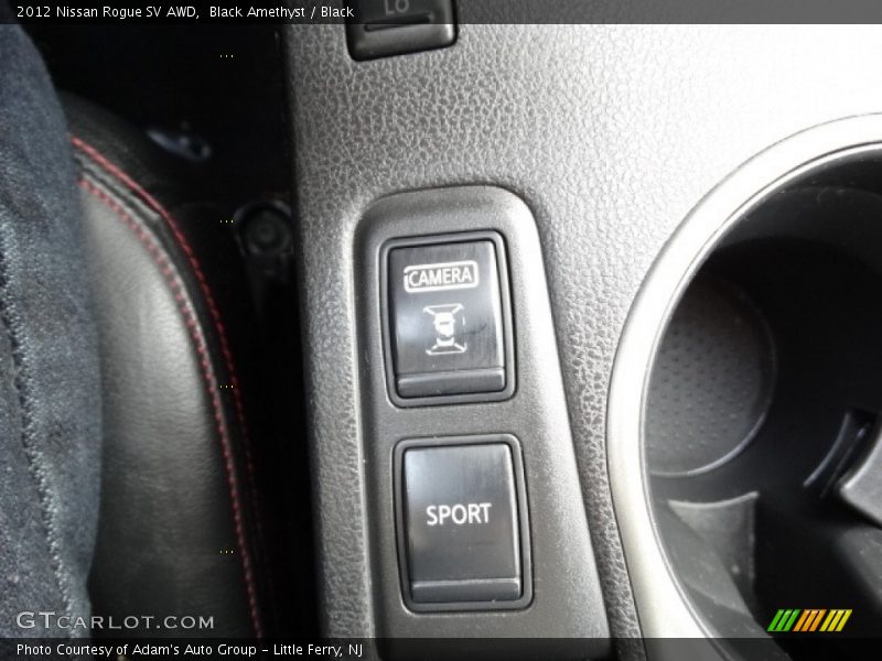 Black Amethyst / Black 2012 Nissan Rogue SV AWD